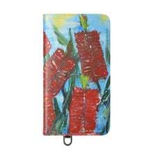 Load image into Gallery viewer, Rustic Bottle Brush - PHONE CASE WALLET - by Kerry Sandhu Art
