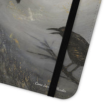 Load image into Gallery viewer, Come Join the Murder - PHONE CASE WALLET - by Kerry Sandhu Art

