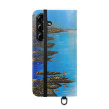 Load image into Gallery viewer, Moon River - PHONE CASE WALLET for Samsung &amp; iPhones - by Kerry Sandhu Art
