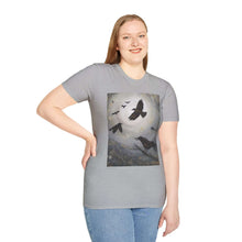 Load image into Gallery viewer, T-Shirt made from very soft materials, no side seams. Feels like bliss to wear! Many designs by Kerry Sandhu Art
