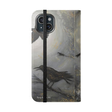 Load image into Gallery viewer, Come Join the Murder - PHONE CASE WALLET - by Kerry Sandhu Art
