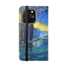 Load image into Gallery viewer, Colours of the Rain - PHONE CASE WALLET - by Kerry Sandhu Art
