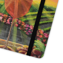 Load image into Gallery viewer, Wine Time in the Ferguson - PHONE CASE WALLET - by Kerry Sandhu Art
