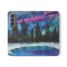 Load image into Gallery viewer, Aurora - PHONE CASE WALLET for Samsung &amp; iPhones - by Kerry Sandhu Art
