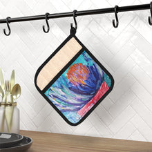 Load image into Gallery viewer, Pot Holder/Oven Mitts 100% Polyester &amp; Heat resistant. Many designs to choose from, All are original Kerry Sandhu Art.
