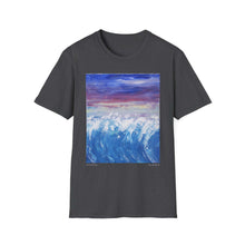 Load image into Gallery viewer, T-Shirt made from very soft materials, no side seams. Feels like bliss to wear! Many designs by Kerry Sandhu Art
