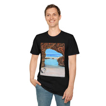 Load image into Gallery viewer, T-Shirt made from very soft materials, no side seams. Feels like bliss to wear! Many designs by Kerry Sandhu Art
