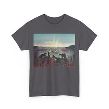 Load image into Gallery viewer, The Band Played Waltzing Matilda - Unisex HEAVY COTTON TEE - by Kerry Sandhu Art
