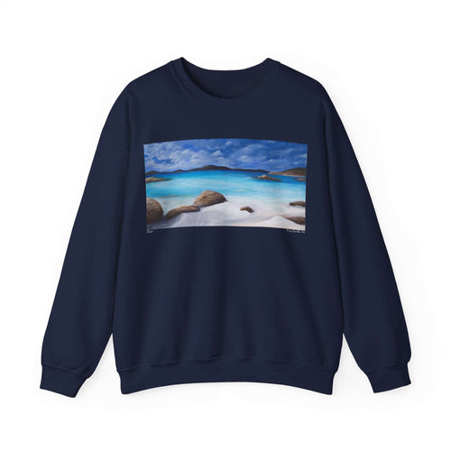 Sweatshirt 50/50 Cotton/Polyester, Medium-heavy fabric, Loose fit, true to size, Original art designs by Kerry Sandhu Art