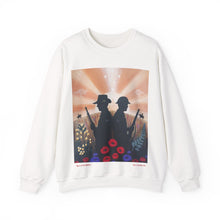Load image into Gallery viewer, Spirit of the A N Z A Cs - Crewneck SWEATSHIRT - Tribute to Australian and New Zealand Service Personnel
