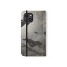 Load image into Gallery viewer, Come Join the Murder - PHONE CASE WALLET - by Kerry Sandhu Art
