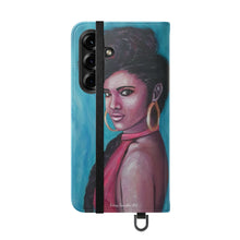 Load image into Gallery viewer, Girl On Fire - PHONE CASE WALLET - by Kerry Sandhu Art
