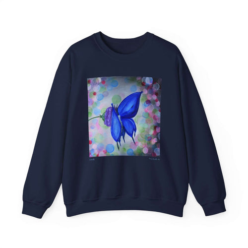 Sweatshirt 50/50 Cotton/Polyester, Medium-heavy fabric, Loose fit, true to size, Original art designs by Kerry Sandhu Art