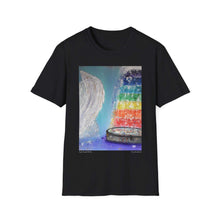 Load image into Gallery viewer, T-Shirt made from very soft materials, no side seams. Feels like bliss to wear! Many designs by Kerry Sandhu Art
