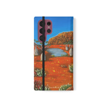 Load image into Gallery viewer, Beds Are Burning - PHONE CASE WALLET - by Kerry Sandhu Art

