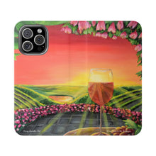 Load image into Gallery viewer, Wine Time in the Ferguson - PHONE CASE WALLET - by Kerry Sandhu Art
