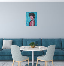 Load image into Gallery viewer, &#39;Girl On Fire&#39; - ORIGINAL ARTWORK - by Kerry Sandhu Art
