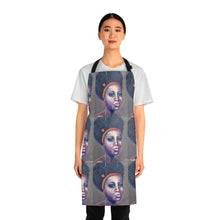 Load image into Gallery viewer, Apron - lightweight, silky finish 100% polyester, two front pockets. Many original artwork designs by Kerry Sandhu Art
