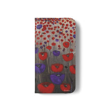 Load image into Gallery viewer, Benedictus (Poppies Only) - PHONE CASE WALLET - by Kerry Sandhu Art
