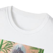 Load image into Gallery viewer, T-Shirt made from very soft materials, no side seams. Feels like bliss to wear! Many designs by Kerry Sandhu Art
