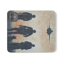Load image into Gallery viewer, The Dust of Uruzgan (with Jet) - PHONE CASE WALLET for Samsung &amp; iPhones - Designed from original Anzac Day artwork
