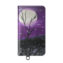 Load image into Gallery viewer, Luminescence - PHONE CASE WALLET - by Kerry Sandhu Art
