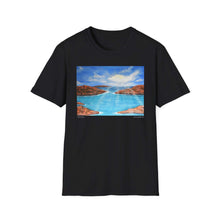 Load image into Gallery viewer, T-Shirt made from very soft materials, no side seams. Feels like bliss to wear! Many designs by Kerry Sandhu Art
