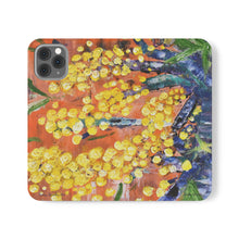 Load image into Gallery viewer, Rustic Wattle - PHONE CASE WALLET for Samsung &amp; iPhones - by Kerry Sandhu Art
