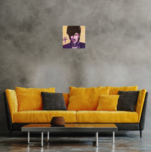 Load image into Gallery viewer, &#39;Purple Rain&#39; : A Tribute to Prince - ORIGINAL ARTWORK - by Kerry Sandhu Art
