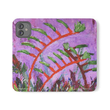 Load image into Gallery viewer, Rustic Kangaroo Paw - PHONE CASE WALLET - by Kerry Sandhu Art
