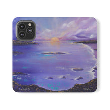 Load image into Gallery viewer, Setting Sun - PHONE CASE WALLET for Samsung &amp; iPhones - by Kerry Sandhu Art
