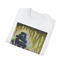 Load image into Gallery viewer, T-Shirt made from very soft materials, no side seams. Feels like bliss to wear! Many designs by Kerry Sandhu Art
