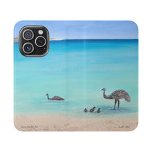 Load image into Gallery viewer, Surfin&#39; Bird - PHONE CASE WALLET for Samsung &amp; iPhones - by Kerry Sandhu Art
