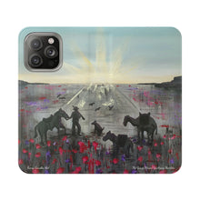 Load image into Gallery viewer, The Band Played Waltzing Matilda -PHONE CASE WALLET- by Kerry Sandhu Art
