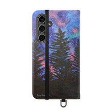 Load image into Gallery viewer, Northern Lights - PHONE CASE WALLET - by Kerry Sandhu Art
