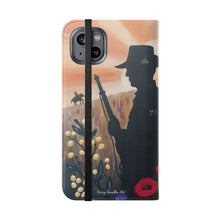 Load image into Gallery viewer, Spirit of the A N Z A Cs - PHONE CASE WALLET - by Kerry Sandhu Art
