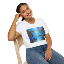 Load image into Gallery viewer, T-Shirt made from very soft materials, no side seams. Feels like bliss to wear! Many designs by Kerry Sandhu Art
