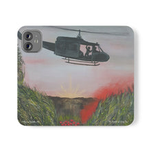 Load image into Gallery viewer, The Battle of Long Tan - PHONE CASE WALLET - by Kerry Sandhu Art
