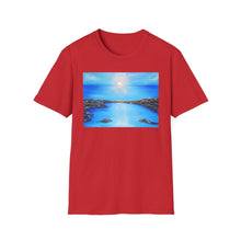 Load image into Gallery viewer, T-Shirt made from very soft materials, no side seams. Feels like bliss to wear! Many designs by Kerry Sandhu Art
