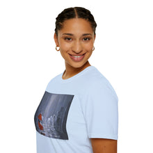 Load image into Gallery viewer, T-Shirt made from very soft materials, no side seams. Feels like bliss to wear! Many designs by Kerry Sandhu Art
