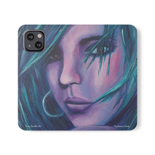 Load image into Gallery viewer, Psychosonic Cindy - PHONE CASE WALLET - by Kerry Sandhu Art
