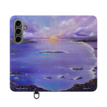Load image into Gallery viewer, Setting Sun - PHONE CASE WALLET for Samsung &amp; iPhones - by Kerry Sandhu Art
