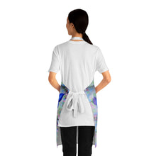 Load image into Gallery viewer, Apron - lightweight, silky finish 100% polyester, two front pockets. Many original artwork designs by Kerry Sandhu Art
