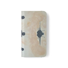 Load image into Gallery viewer, The Dust of Uruzgan (with Jet) - PHONE CASE WALLET for Samsung &amp; iPhones - Designed from original Anzac Day artwork
