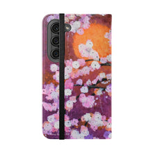 Load image into Gallery viewer, Cherry Blossom - PHONE CASE WALLET - by Kerry Sandhu Art
