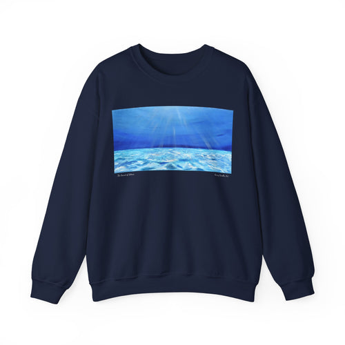 Sweatshirt 50/50 Cotton/Polyester, Medium-heavy fabric, Loose fit, true to size, Original art designs by Kerry Sandhu Art