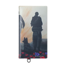 Load image into Gallery viewer, The Dust of Uruzgan (with Poppies) - PHONE CASE WALLET - by Kerry Sandhu Art

