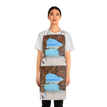 Load image into Gallery viewer, Apron - lightweight, silky finish 100% polyester, two front pockets. Many original artwork designs by Kerry Sandhu Art
