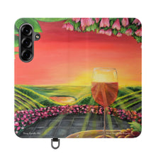 Load image into Gallery viewer, Wine Time in the Ferguson - PHONE CASE WALLET - by Kerry Sandhu Art
