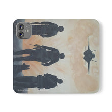 Load image into Gallery viewer, The Dust of Uruzgan (with Jet) - PHONE CASE WALLET for Samsung &amp; iPhones - Designed from original Anzac Day artwork
